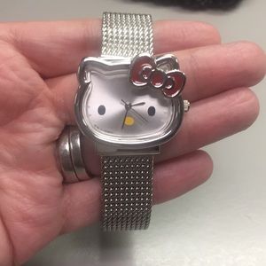 Hello kitty stainless steel watch